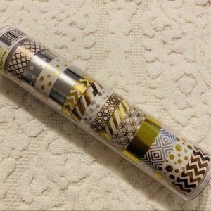 Recollections Washi Tube - Gold | Silver